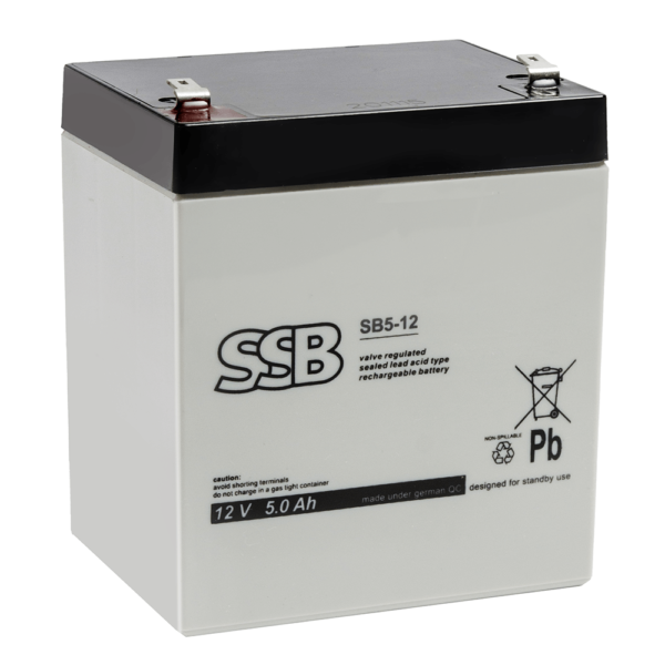 Akumulator SSB kwasowo - ołowiowy SB 5-12 5Ah