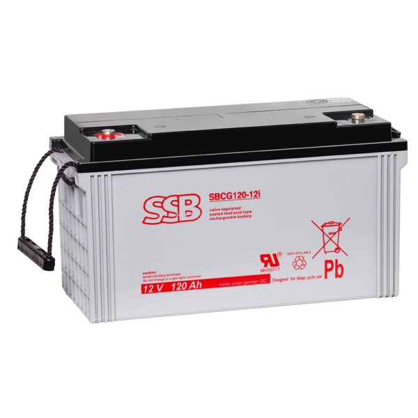 Akumulator SSB kwasowo - ołowiowy SBCG 120 - 12i 120 Ah