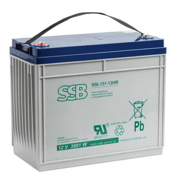 Akumulator SSB kwasowo - ołowiowy SBL 151-12HR 145Ah