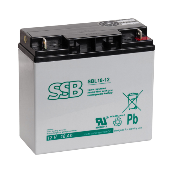 Akumulator SSB kwasowo - ołowiowy SBL 18-12 18 Ah