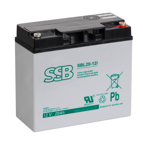 Akumulator SSB kwasowo - ołowiowy SBL 20-12i 20 Ah