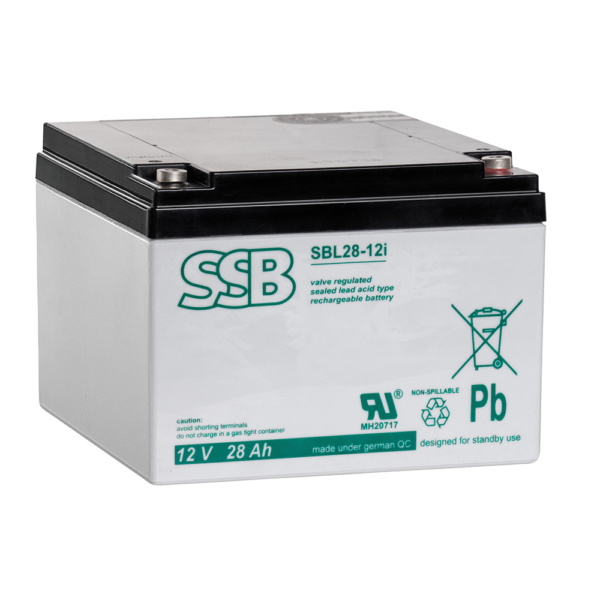 Akumulator SSB kwasowo - ołowiowy SBL 28-12i 28 Ah