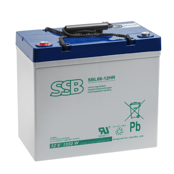 Akumulator SSB kwasowo - ołowiowy SBL 50-12HR 40Ah