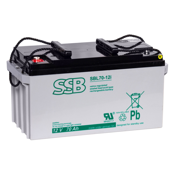 Akumulator SSB kwasowo - ołowiowy SBL 70 - 12i 70 Ah