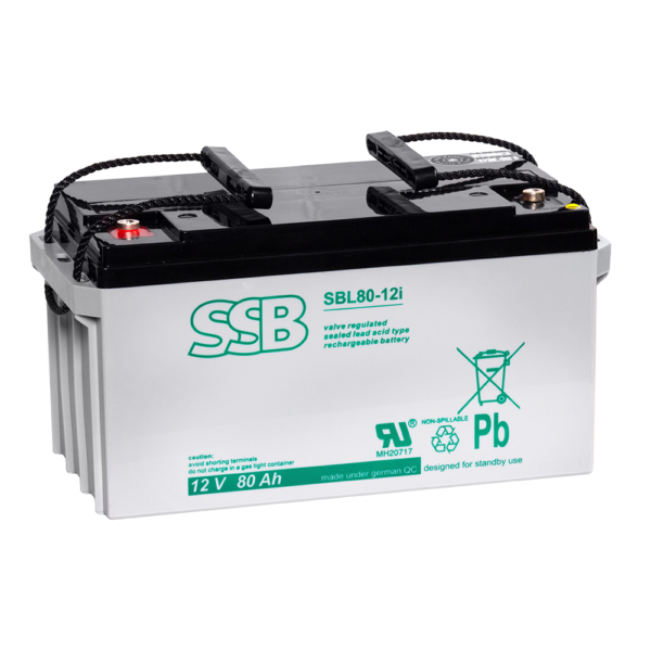 Akumulator SSB kwasowo - ołowiowy SBL 80 - 12i 80 Ah